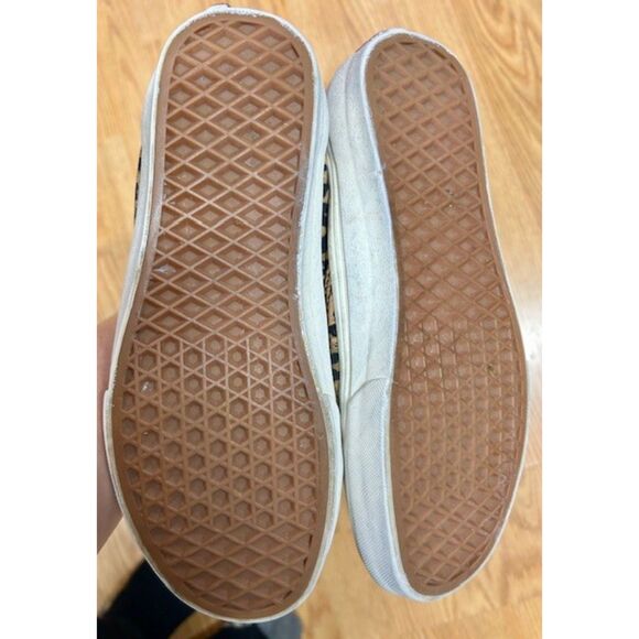 Sz 8.5 - Vans Old Skool - Custom Leopard print - Suede shoes - Picture 6 of 6